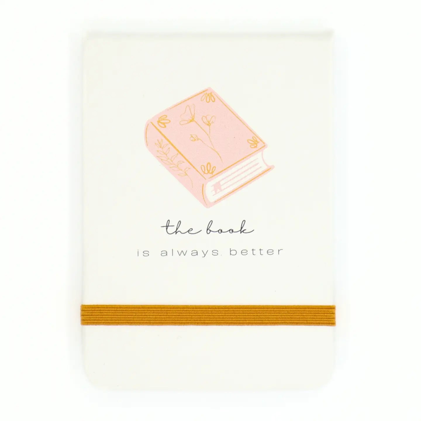 Leatherette Pocket Journal the Book Is Always Better