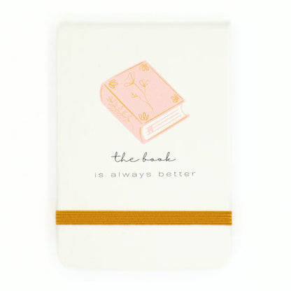 Leatherette Pocket Journal the Book Is Always Better