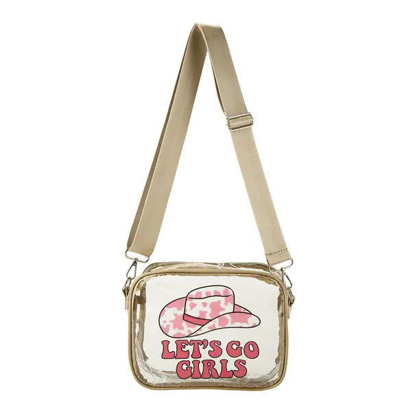 Let's Go Girls Clear Bag