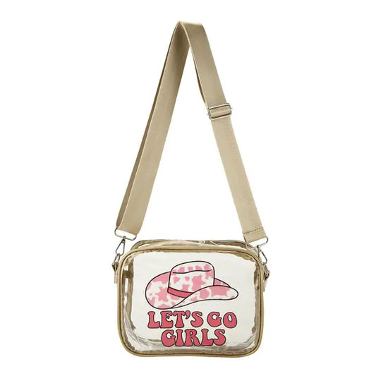 Let's Go Girls Clear Bag