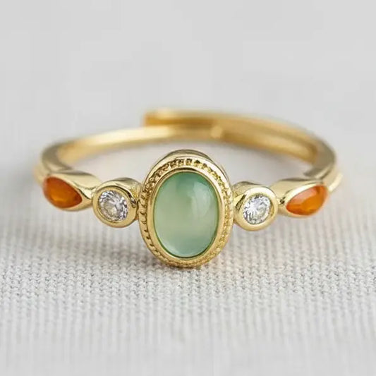 French Vintage Zircon Ring Collection