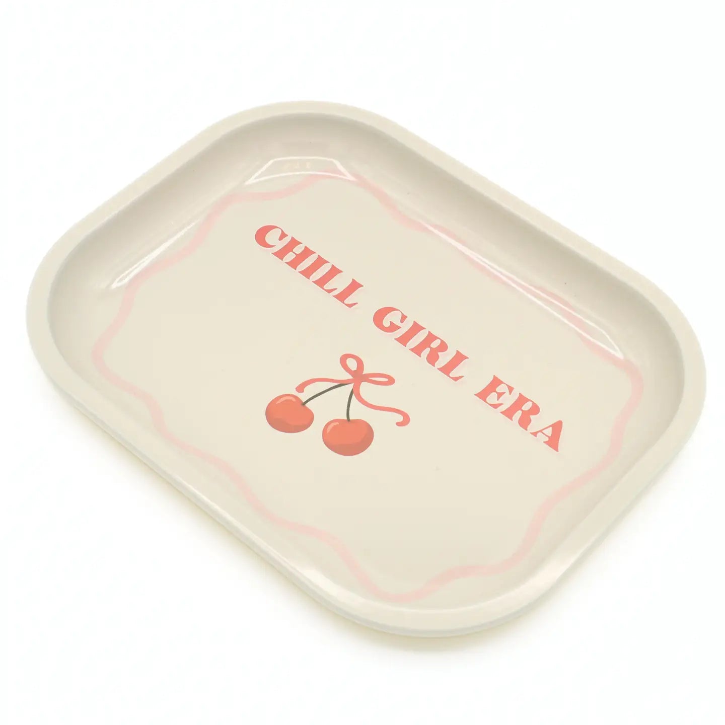 Metal Rolling Tray Chill Girl Era