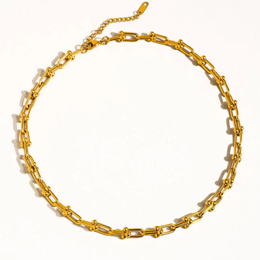 Denise 18K Gold Non-Tarnish Bold Chain Necklace