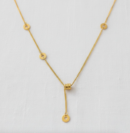 Gold Tassel Necklace