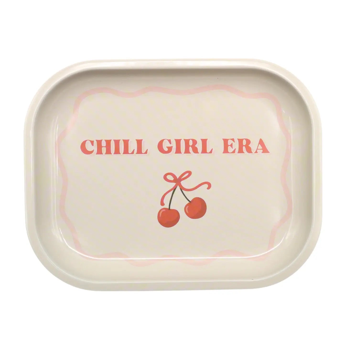 Metal Rolling Tray Chill Girl Era